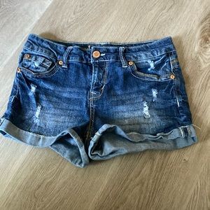 Wildflower denim, shorts